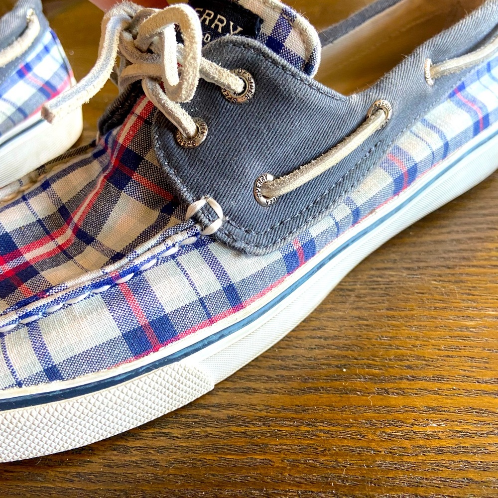 Sperry Top-Sider Plaid Boat Shoes